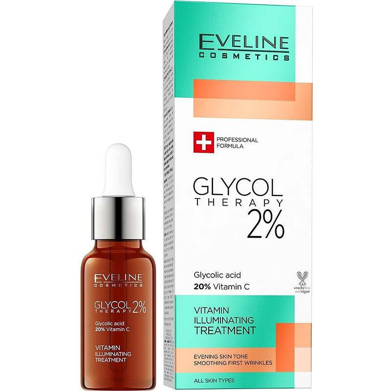 ماسک صورت ۲% گلیکولیک اولاین | Eveline Glycol Therapy Face Mask (100ml)