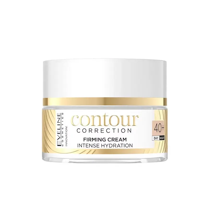 کرم لیفتینگ و آبرسان قوی CONTOUR CORRECTION اولاین, برای +40 | Eveline CONTOUR CORRECTION Lifting & Deep Hydrating Cream +40