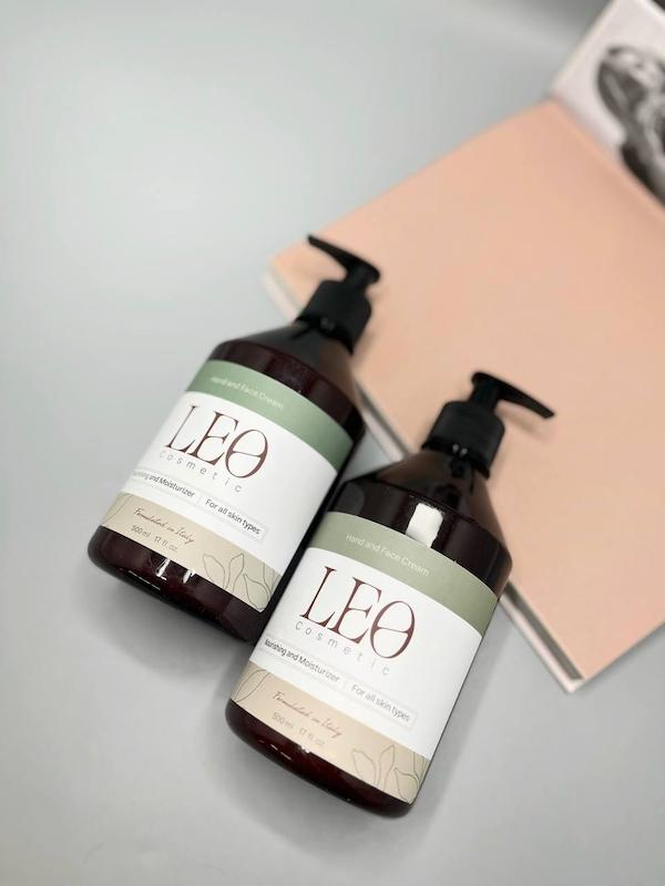 کرم دست و صورت لئو کازمتیک, (LEO Cosmetic) – حجم 500 میلی‌لیتر