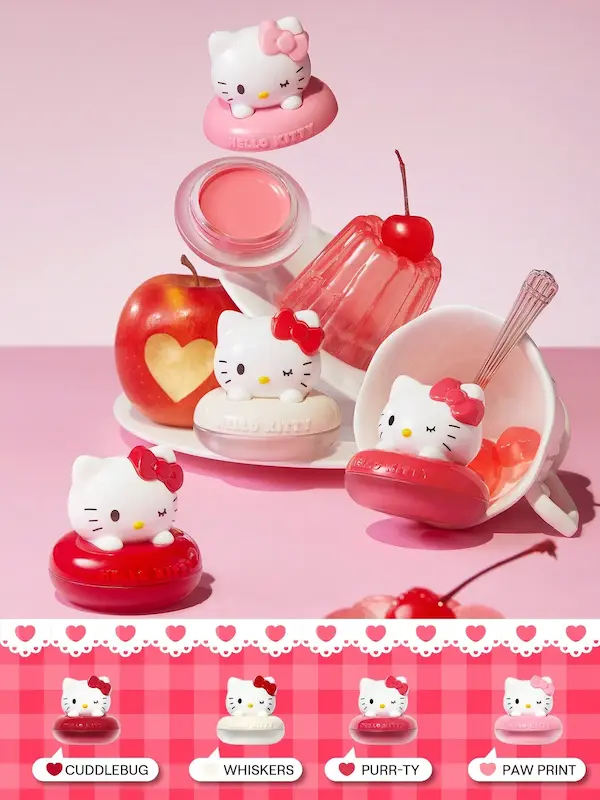  بالم همه‌کاره رنگی شیگلم، مدل هلو‌کیتی Hello Kitty | Sheglam Hello Kitty Color Multi Balm