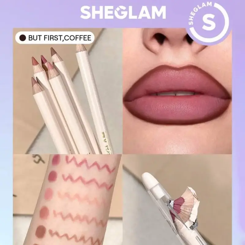 خط لب تراش‌دار شیگلم، | SHEGLAM Lip Liner