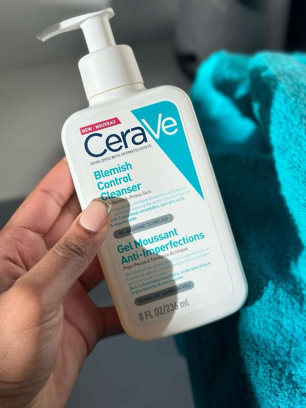 CeraVe Blemish Control Cleanser – ژل شستشو ضدجوش و کنترل‌کننده چربی سراوی،