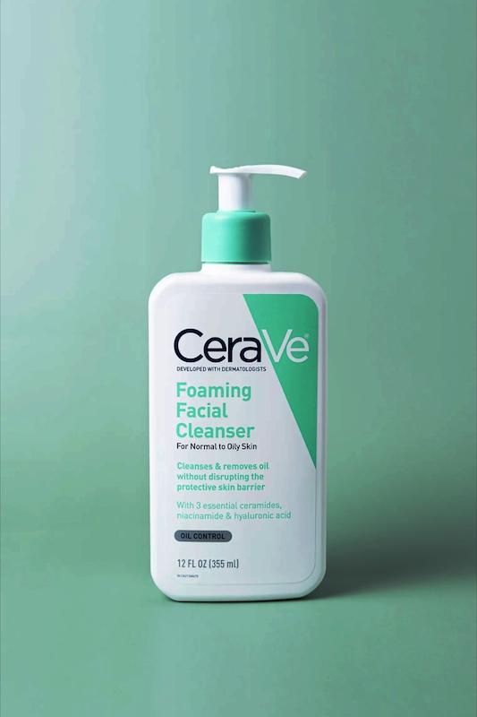 CeraVe Foaming Cleanser – ژل شستشو فوم‌کننده صورت سراوی، (مناسب پوست چرب تا نرمال)