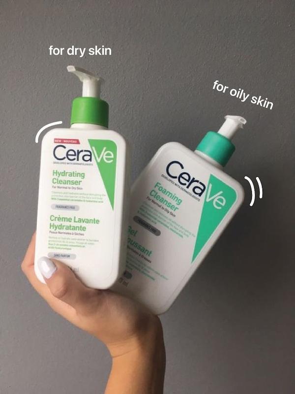 CeraVe Foaming Cleanser – ژل شستشو فوم‌کننده صورت سراوی، (مناسب پوست چرب تا نرمال)