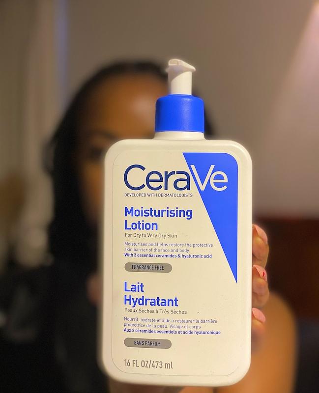 CeraVe Moisturising Lotion – لوسیون مرطوب‌کننده صورت و بدن سراوی، (مناسب پوست نرمال تا خشک و حساس)
