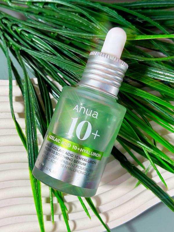 سرم آزلیک اسید ۱۰٪ + هیالورونیک اسید آنوا،  Anua Azelaic Acid 10% + Hyaluronic Acid Serum