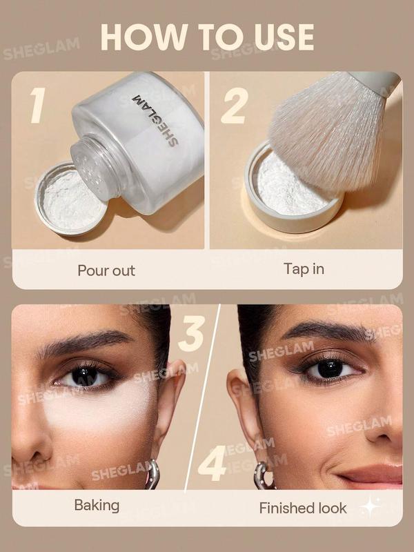 پودر فیکس شفاف شیگلم، مدل Blur In A Bottle