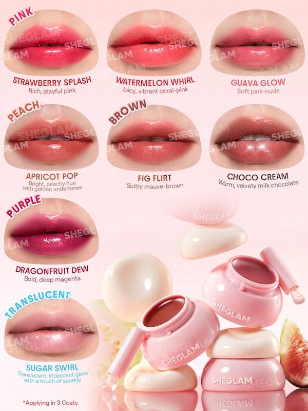 بالم لب کاسه‌ای شیگلم،  SHEGLAM Hydra Jelly Pocket Lip Jam