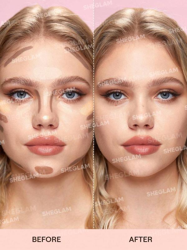 کانتور و هایلایتر چندکاره شیگلم،  SHEGLAM Multi-Glam Face Pen