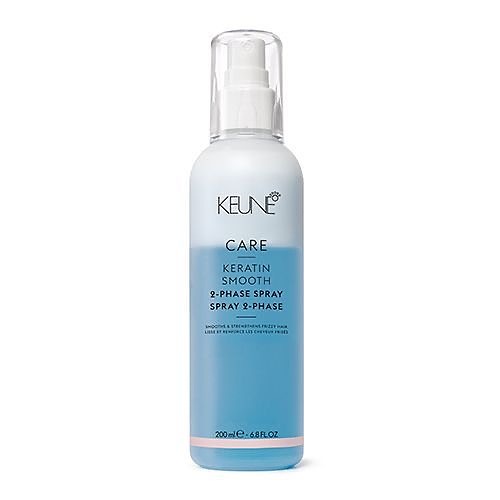 اسپری دوفاز کراتین کئون صاف کننده مو Keune Keratin Smooth 2 Phase Spray