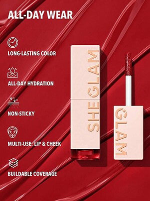 تینت لب شیگلم ویک آپ کال Sheglam Lip Tint Wake Up Call