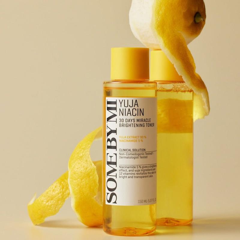تونر ضد لک و روشن‌کننده یوچا نایاسین سام بای می، | YUJA Niacin Anti-Blemish Toner SOME BY MI