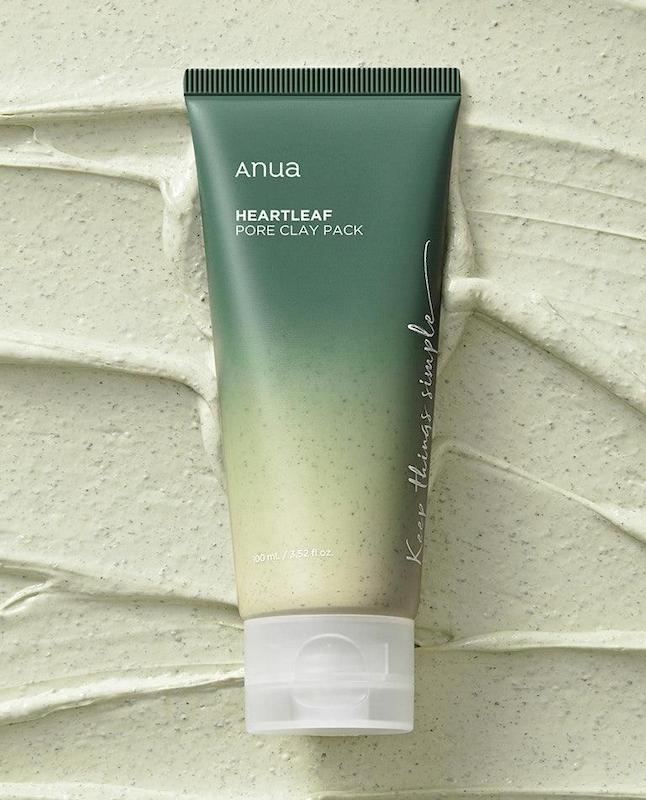  ماسک خاک رس و آنزیم آنا، برای پاکسازی منافذ  Anua Heartleaf + Enzyme Pore Clay Pack