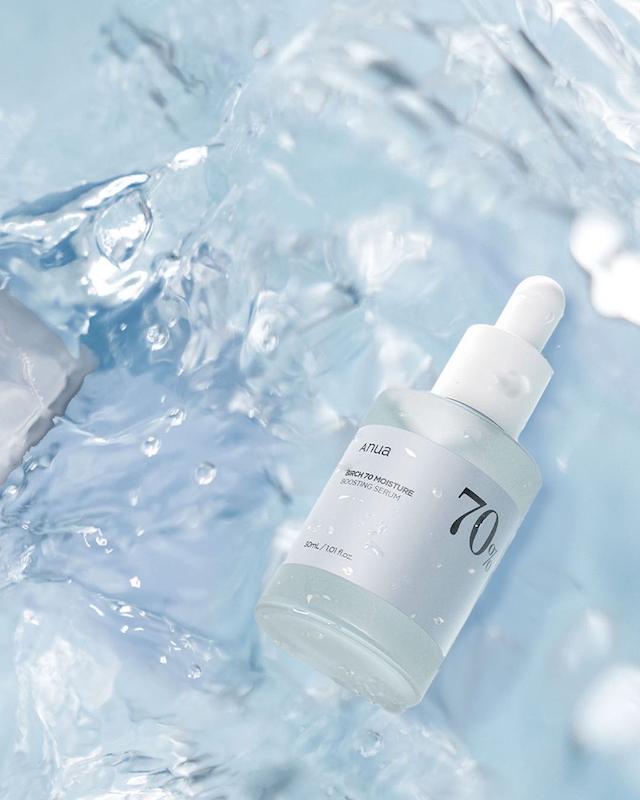 سرم آبرسان قوی آنوآ، با عصاره توس سفید – Anua, Birch 70% Moisture Boosting Serum