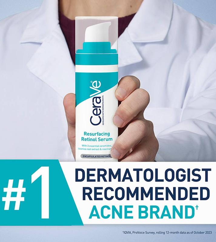 سرم رتینول بازسازی‌کننده سراوی  CeraVe Resurfacing Retinol Serum – Encapsulated Retinol