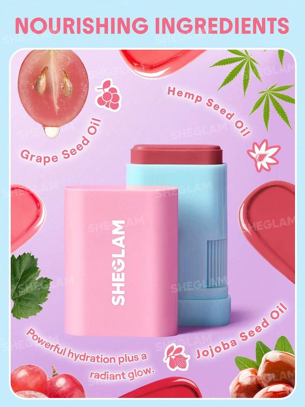   استیک دوکاره لب و گونه شیگلم  SHEGLAM – Sheglam Multi-use Lip & Cheek Stick