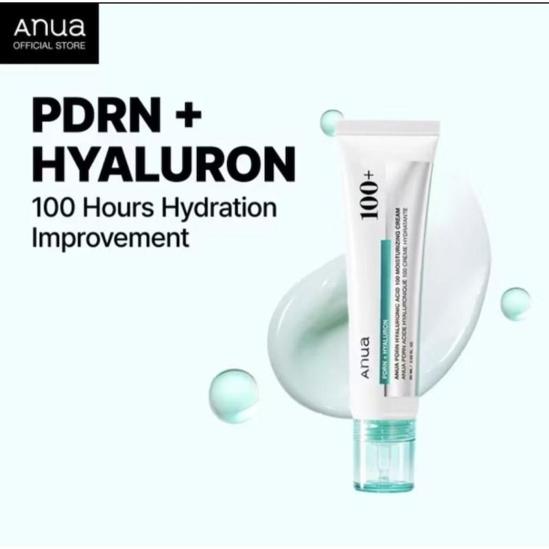   کرم آبرسان آنوا ۱۰۰ساعته PDRN + Hyaluron  Anua PDRN + Hyaluronic Acid Hydration Cream –