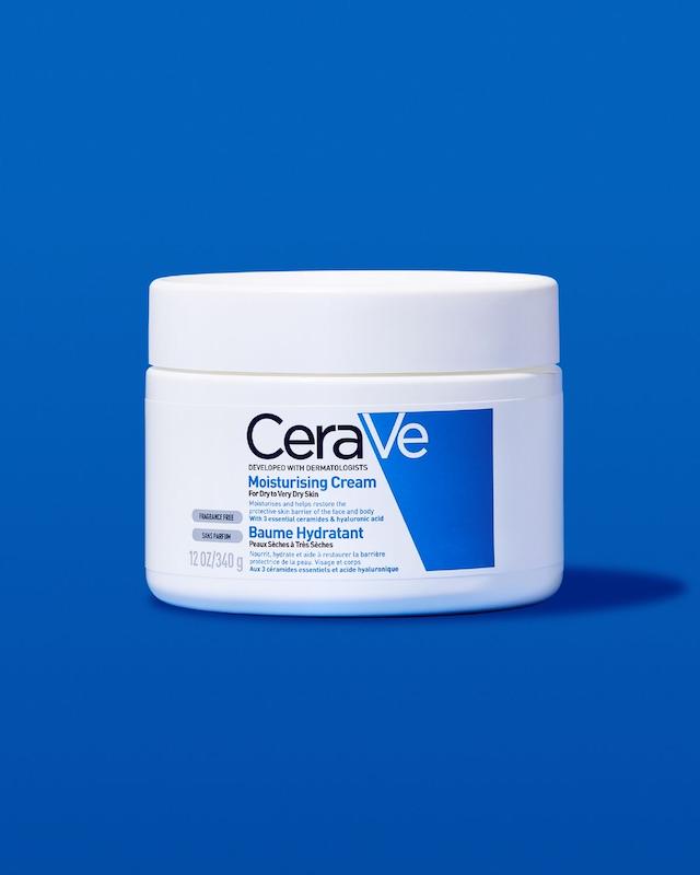 کرم مرطوب‌کننده سراوی مدل Moisturising CERAVE Cream  مخصوص پوست خشک
