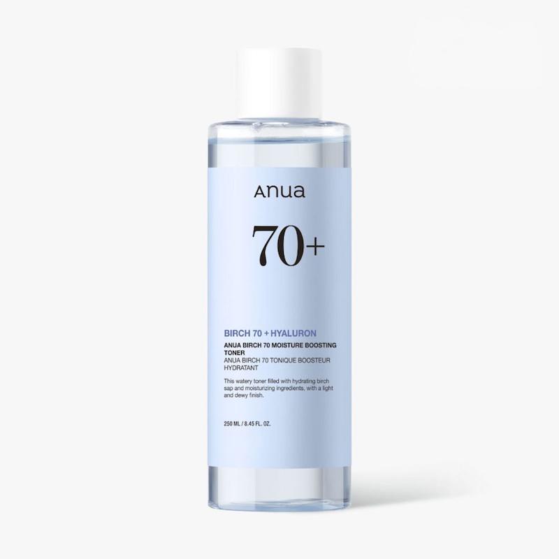 تونر آبرسان و تقویت‌کننده رطوبت آنوآ مدل Birch 70 + Hyaluron