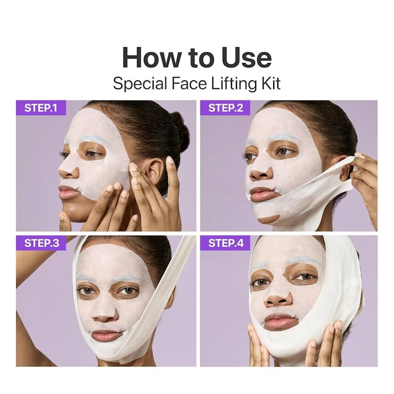 ماسک ورقه‌ای لیفت و درخشان‌کننده نامبوزین شماره ۹  Numbuzin No.9 NAD+ BIO Lifting-sil Full Face Mask