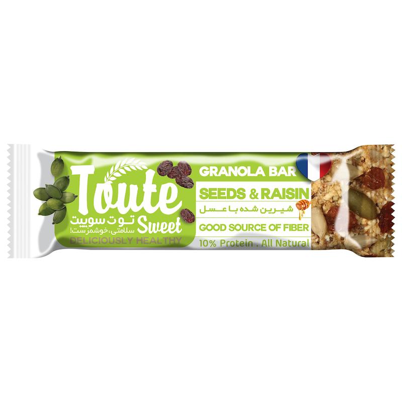 انرژی بار دانه و کشمش