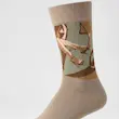 جوراب طرح هنری