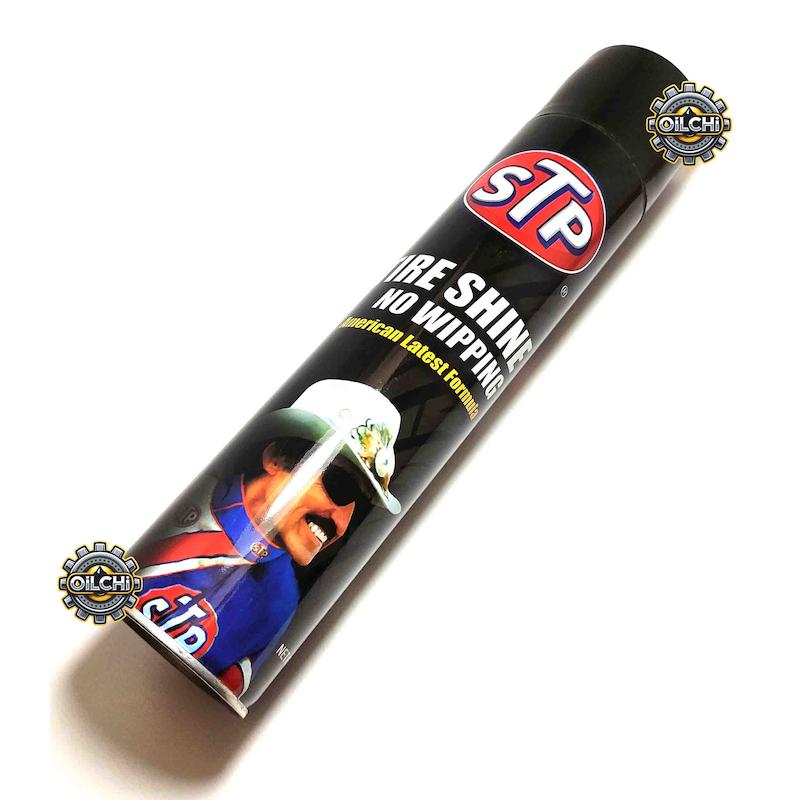 اسپری تمیزکننده و براق کننده لاستیک STP