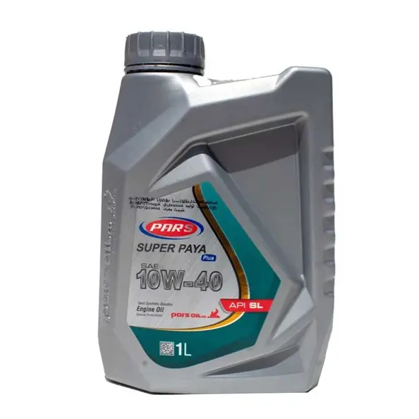روغن موتور نفت پارس مدل سوپر پایا پلاس  10W40 SL حجم 1 لیتر
