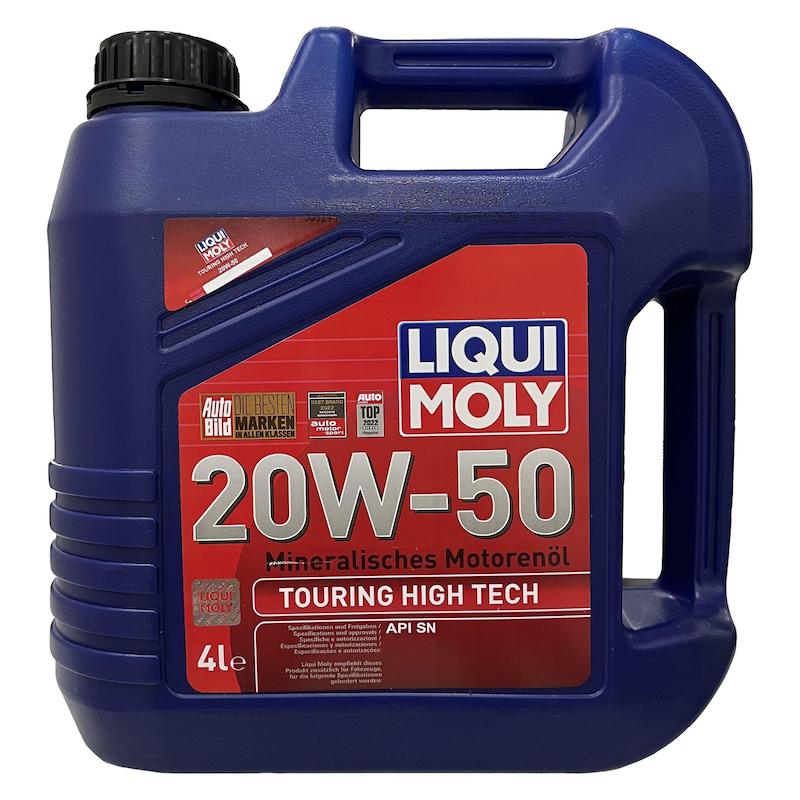 روغن موتور لیکومولی مدل  SN 20W50 TOURING HIGH TECH حجم 4 لیتر