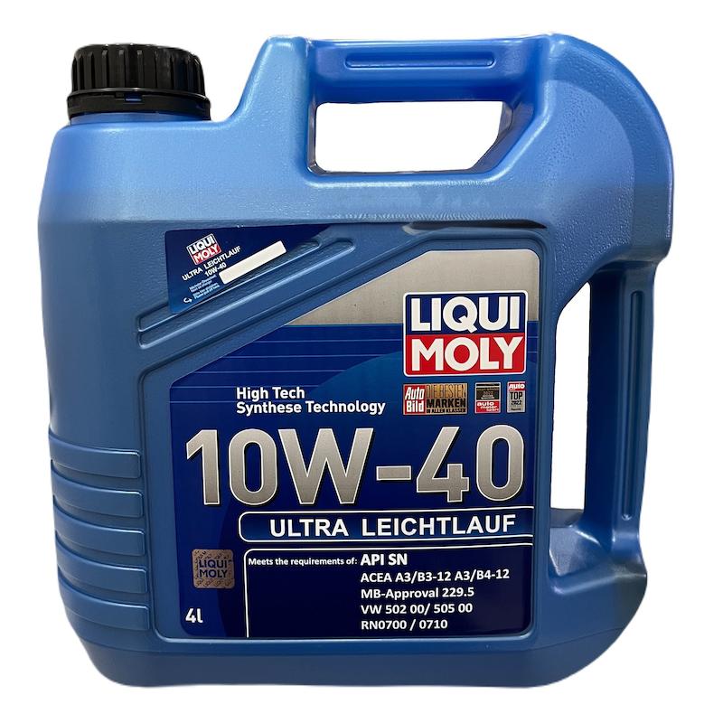 روغن موتور خودرو لیکومولی مدل SN 10W40 Ultra Leichtlauf حجم 4 لیتر