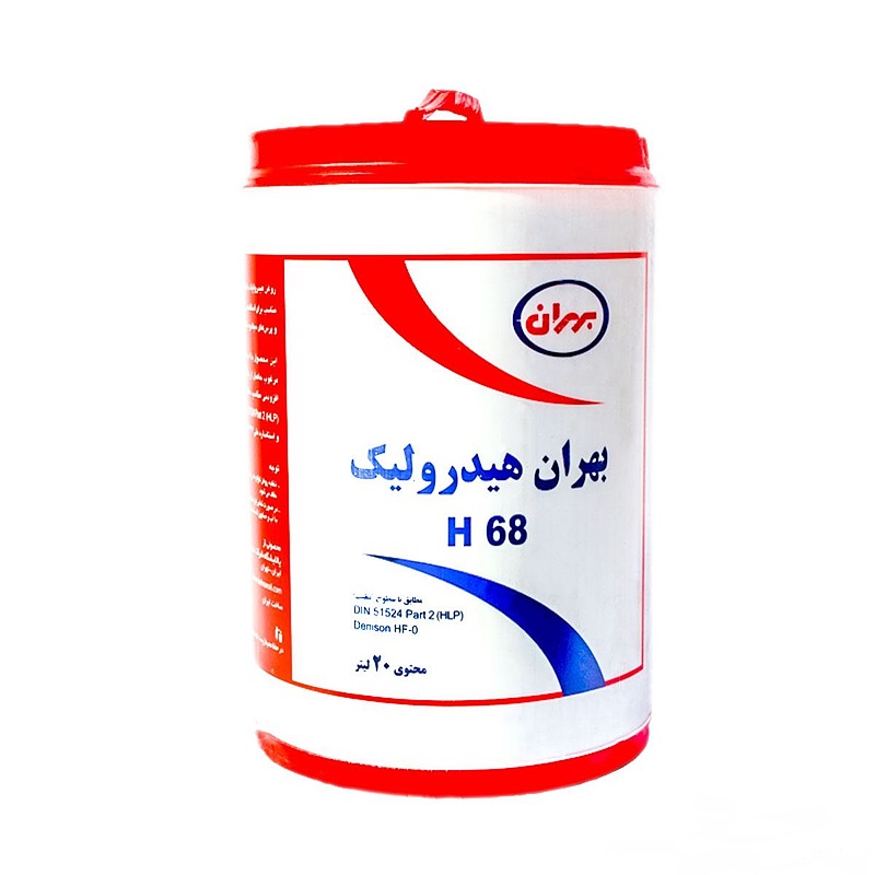 روغن هیدرولیک بهران مدل H 68  حجم 20 لیتر 