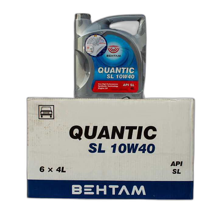 روغن موتور بهتام کوانتیک مدل QUANTIC 10W40 حجم 4 لیتر