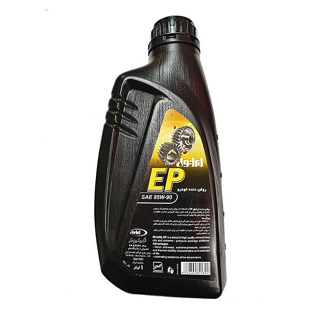 روغن گیربکس ایرانول مدل SAE 85W-90 حجم 1 لیتر 