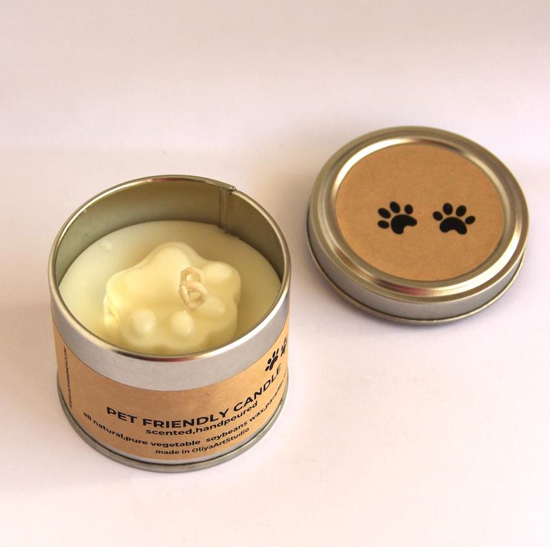 شمع  دوست دار حیواناتpet friendly candle