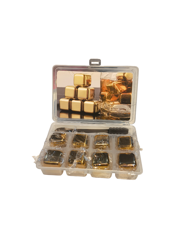 خنک کننده نوشیدنی (یخ مجازی) طلایی رنگ 