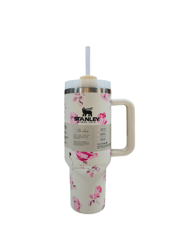 تراول ماگ استنلی 1180 میلی لیتری مدل  Quencher H2.0 طرح دار 