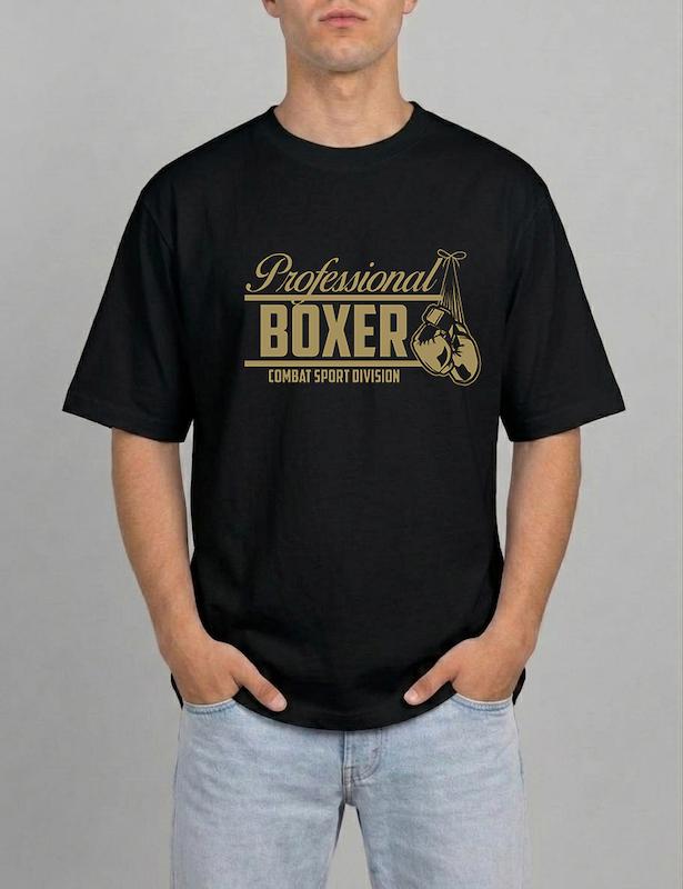 تیشرت بوکس طرح Professional Boxer
