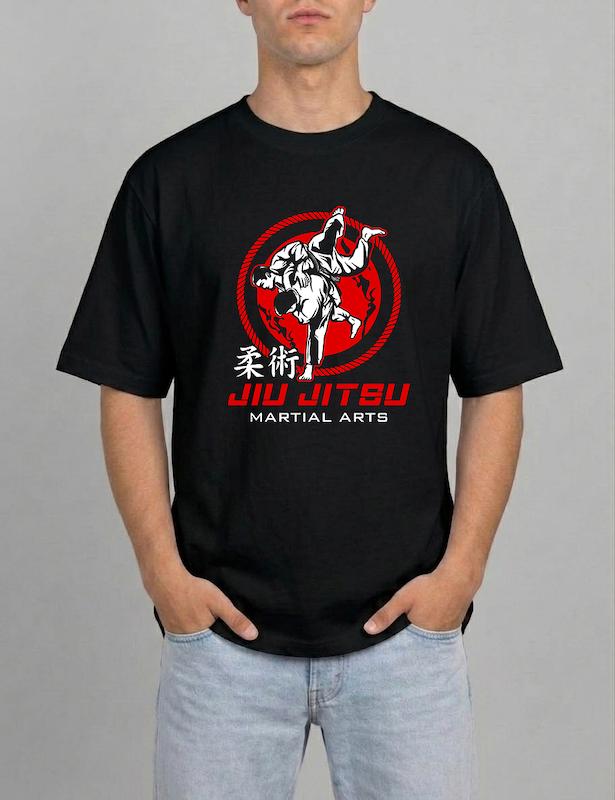 تیشرت جوجیتسو طرح Jiu Jitsu