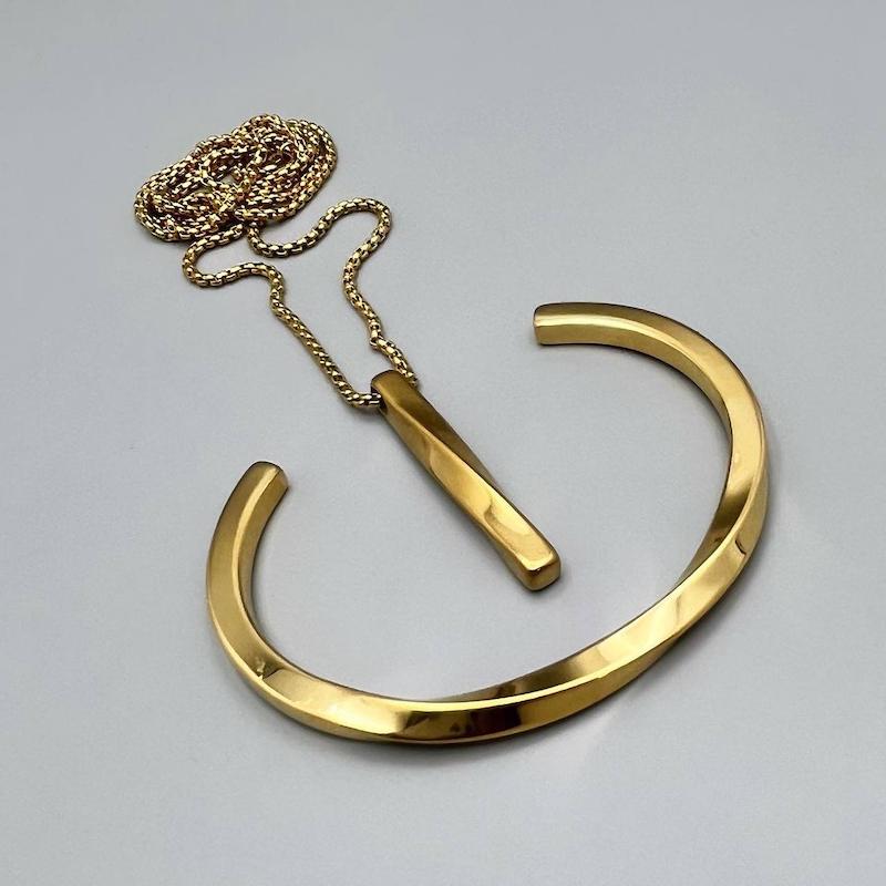 ست لاکچری پیچ طلایی