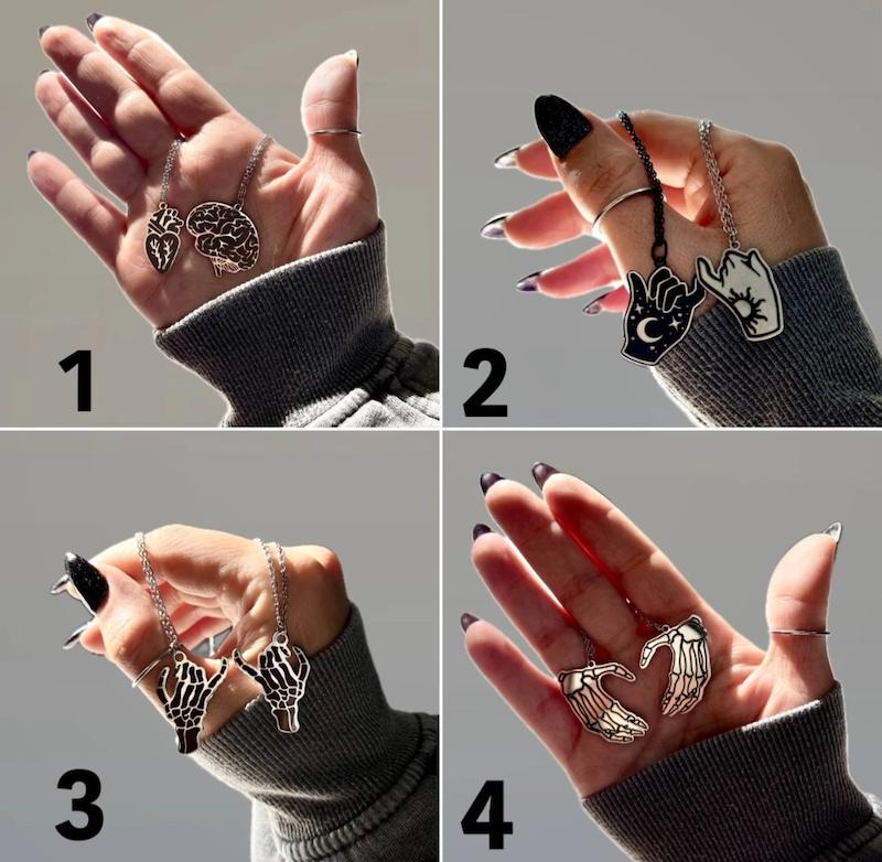 گردنبند ست کاپلی 
