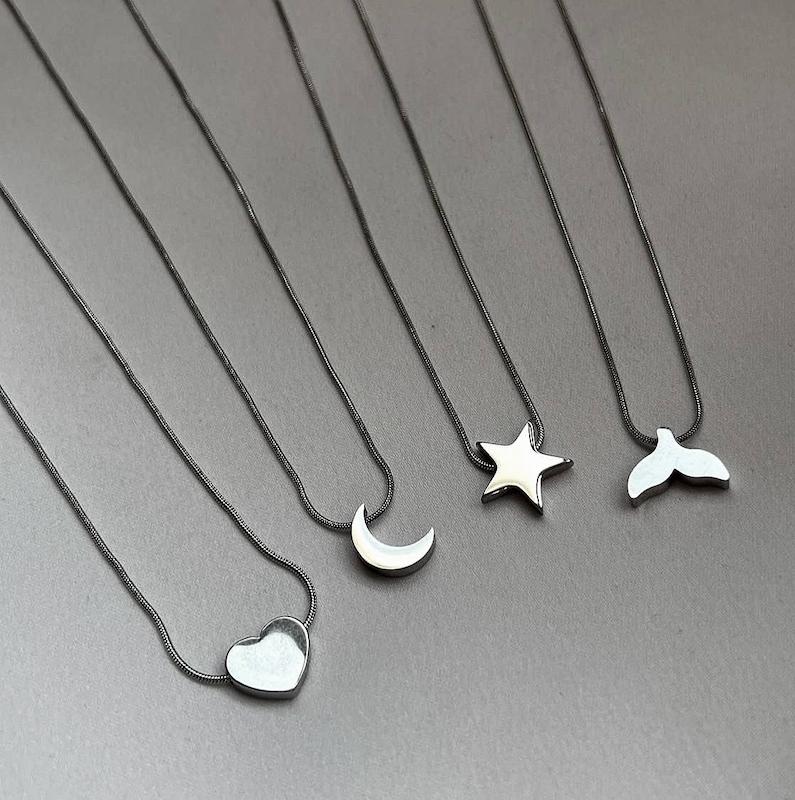 گردنبندپلاک برجسته استیل