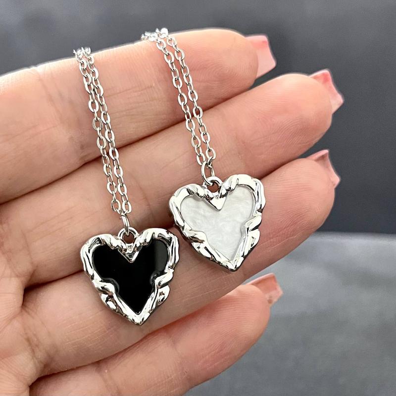 گردنبند سوارسکی قلب