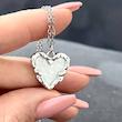 گردنبند سوارسکی قلب