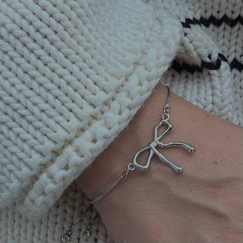 دستبند پاپیون بندآساننسوری استیل