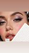 نگین میکاپ رنگی.نگین چسبی