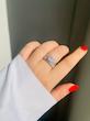 انگشتر حلقه و پشت حلقه