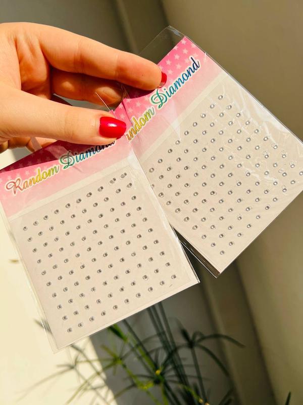 پک ۱۲عددی نگین چسبی