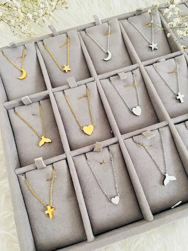 گردنبند مینیمال استیل