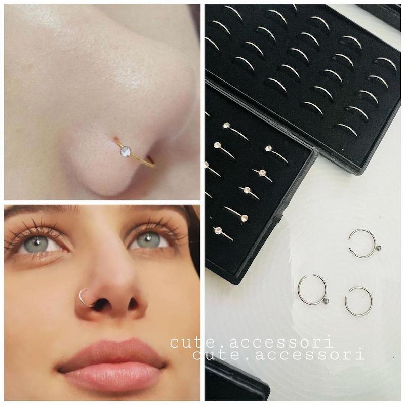 پرسینگ فیک بینی