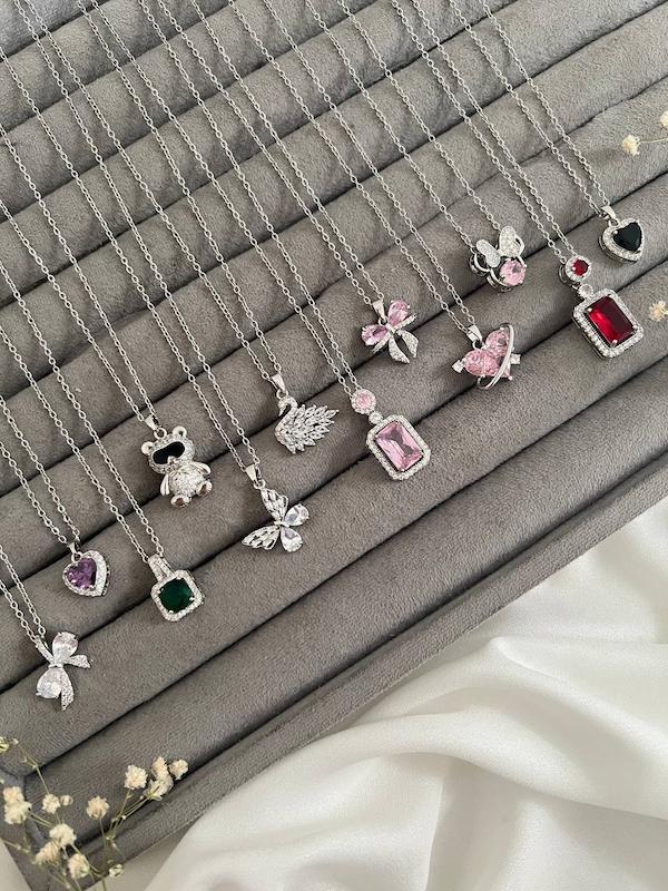 ۲۶مدل گردنبند جواهری